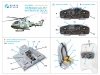 Quinta Studio QD+48454 Lynx AH-7 3D-Printed & coloured Interior on decal paper (Airfix) (with 3D-printed resin parts) 1/48